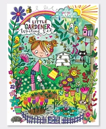 Rachel Ellen Writing Set Wallet Little Gardener - Multicolour