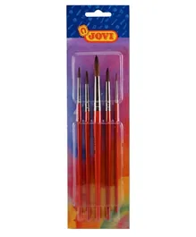 Faber Castell Jovi Water Color Brushes Brown - Pack of 5