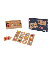 Janod Wooden Memory Game - 40 Pieces