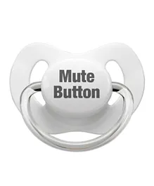Little Mico Mute Button Pacifier - Size 1