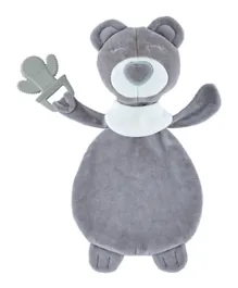 Babyjem Sleep Teddy Bear with Teether - Grey