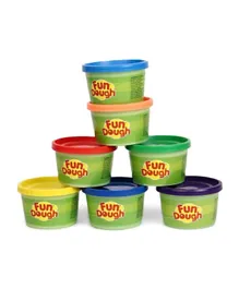 Funskool Rainbow Dough Colours - Pack of 7