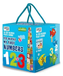 Sassi Eco Blocks My First Numbers Multicolour - 10 Blocks