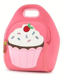 Dabbawalla Bags Cupcake Insulated Washable Lunch Bag - Pink