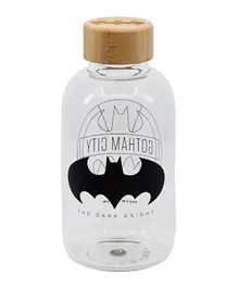 Stor Batman Symbol Young Adult Glass Bottle - 620ml