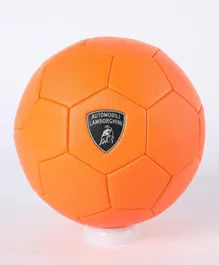 Lamborghini Machine Sewing PVC Soccer Ball Size 3 - Orange