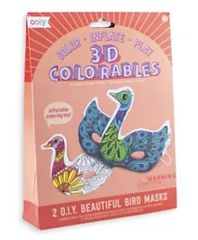 Ooly 3d Colorables - Beautiful Birds Masks
