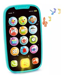 BAYBEE Baby Musical Phone Toy - Blue