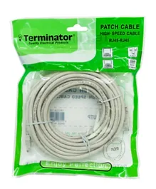 Terminator Patch Cord CAT 6 Cable 10 Metre