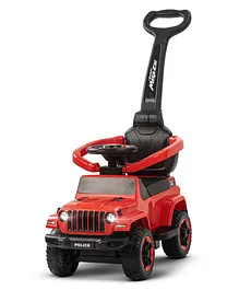 Baybee 2 in 1 Villy Ride-on Baby Car - Red