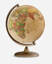 Tecnodidattica Discovery Illuminated & Revolving Globe - Antique Style