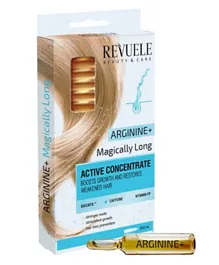 REVUELE Ampoules Active Hair Concentrate Arginine + Magically Long Pack of 8 - 5mL Each