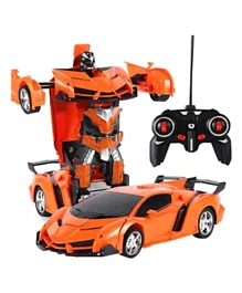 Toon Toyz 1/18 Scale Deformation Robot Car - Orange