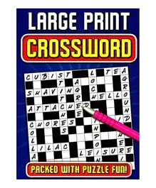 Large Print Crossword - 30 Pages