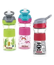 Nuby Flip-It Soft Spout Cup made from Tritan Pink - 360ml