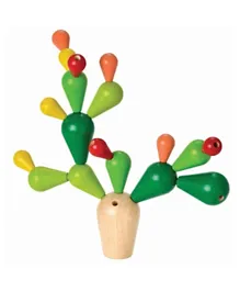 Plan Toys Wooden Balancing Cactus - Multicolour