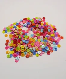 Craft Buttons Assorted Colors 25mm - Multicolor