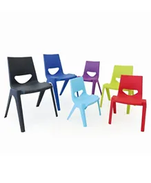 مجموعة مقعد الكرسي الواحد من سبيسفورمي - رمادي ليلي