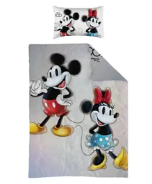 Disney Mickey & Minnie Mouse Kids Bedding Set - 2 Pieces
