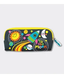 Rachel Ellen Neoprene Pencil Cases To The Moon - Multicolour