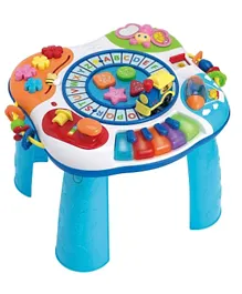 Toy School Letter Train & Piano Activity Table - Multicolors