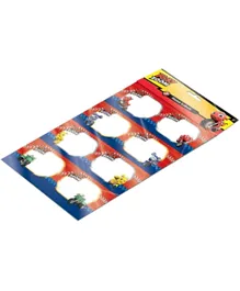 Ricky Zoom Name Label A4 Sheet Pack of 2 - Multi Color