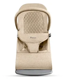 تيكنوم - مقعد هزاز للأطفال ثلاثي المراحل مع مقعد مائل - عاجي