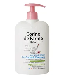 Corine De Farme Baby Hair & Body Wash Extra Gentle - 500 ml