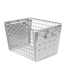 Spectrum Macklin Medium Storage Basket - Silver