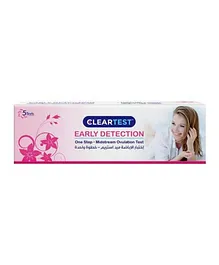 CLEAR TEST Early Detection Midstream Ovulation Test - 5 Pieces