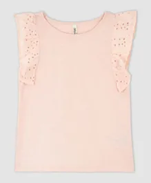 DeFacto Short Sleeves Top - Pink