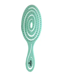 Knot Genie Mother Earth Eco-Friendly Detangling Brush - Sage Green