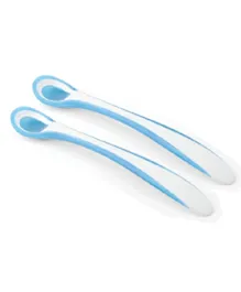 Nuvita Thermosensitive Spoons Blue - Pack of 2