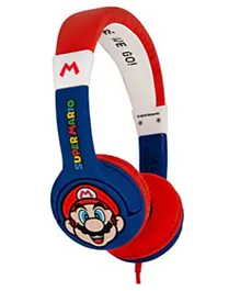 OTL On Ear Junior Super Mario Headphone - Red