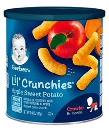 Gerber Lil Crunchies Apple Sweet Potato - 42g