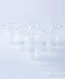 PAN Home Neoflam Double Wall Glass Set Of 6 - Clear