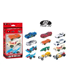 Power Joy V.Vroom Diecast Viper Dc 1:64 3 in 1 - Assorted Colours