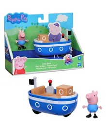 Peppa Pig Adventures Little Boat Toy - Blue