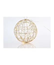 Pan Emirates Glitter Light Ball - Gold