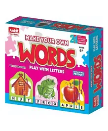 Ankit Toys Make Your Own Words  Puzzle Set - 24 Pieces