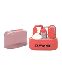 Eazy Kids - 6 in 1 Baby Nail Care Set - Red