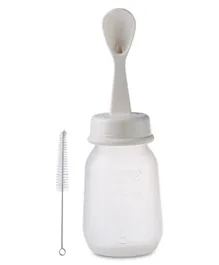 Pigeon Weaning Bottle With Spoon White - 120ml