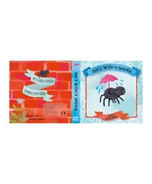 Crinkly Cloth Book Incy Wincy Spider -English