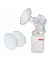Nuby Manual Breast Pump + Day Breast Pads (30 Pieces)