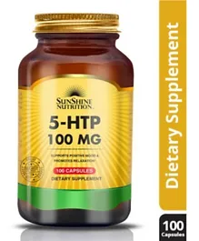 SUNSHINE Nutrition 5-HTP Dietary Supplement 100 MG - 100 Capsules