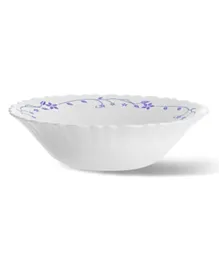 Larah Flora Opal Multipurpose Bowl - White