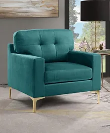 HomeBox Celine 1-Seater Velvet Sofa