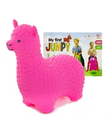 Gerardo's Toys My First Jumpy Alpaca - Pink