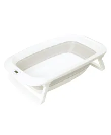 Jikel Cloud Silicone Folding Bath Tub - White