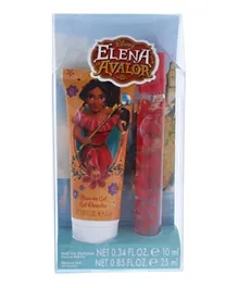 Disney Elena Avalor Roll On Perfume + Shower Gel Kids Gift Set - 2 Pieces